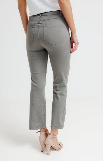  Pantacourt Bootcut En Coton