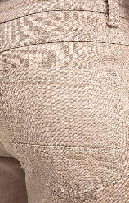  Pantalon 5 Poches Effet Lin