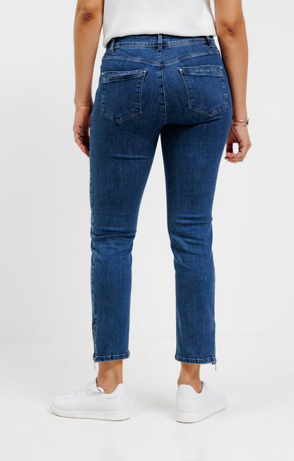  Pantalon Avec Imprimé Fleur Et Zip