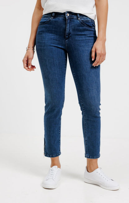  Pantalon Avec Imprimé Fleur Et Zip
