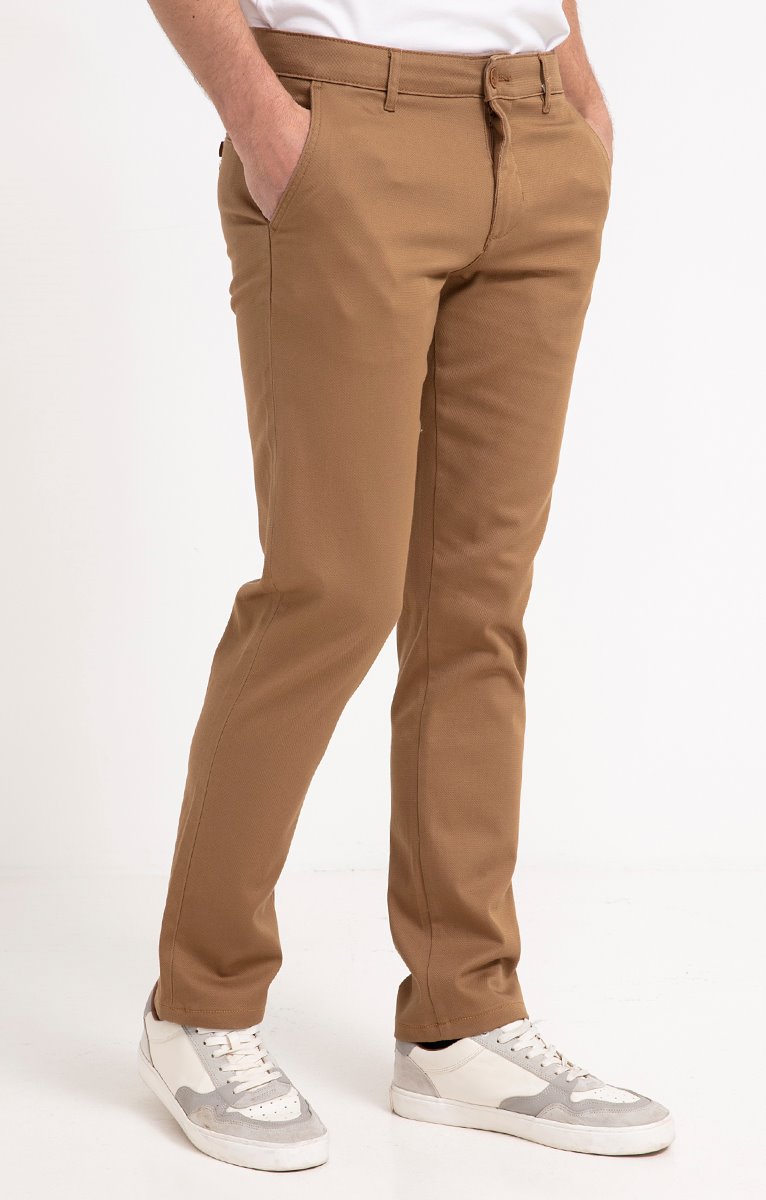  Pantalon Chino Façonné