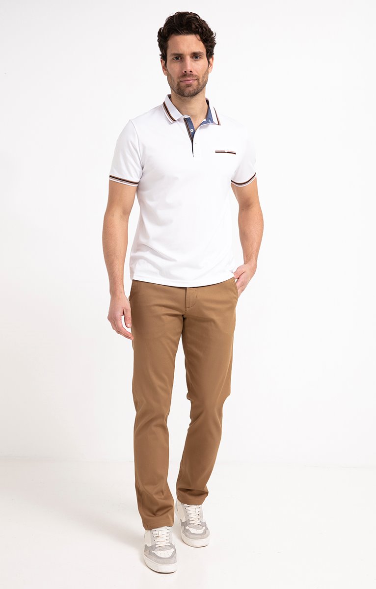  Pantalon Chino Façonné