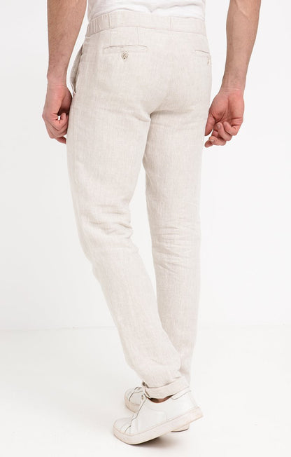  Pantalon Chino Lino Avec Ficelle