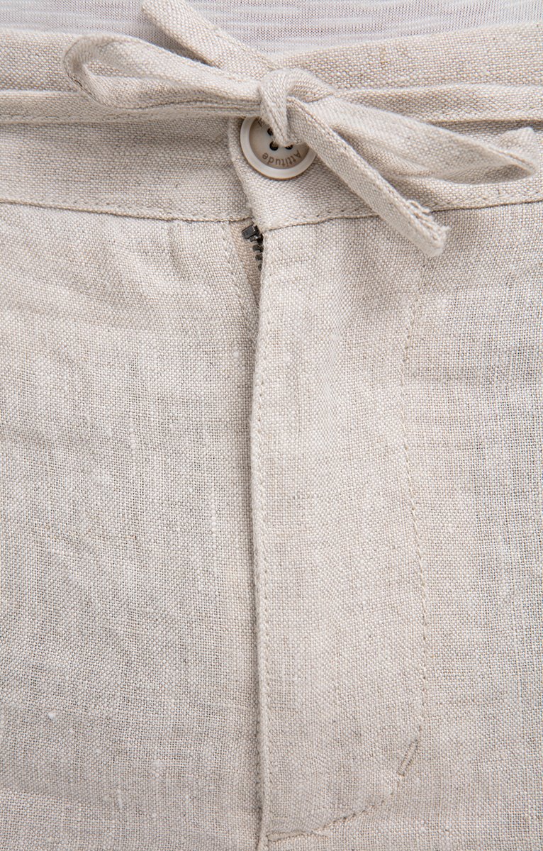  Pantalon Chino Lino Avec Ficelle