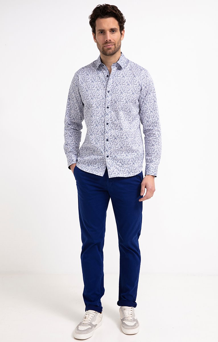  Pantalon Chino Taille élastiquée