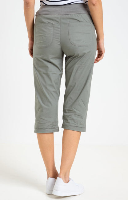  Pantalon Corsaire Avec Détail Strass