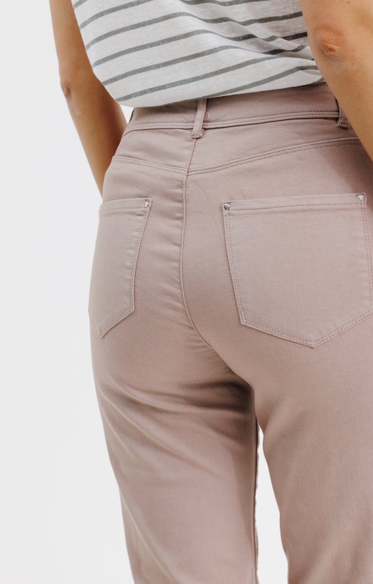  Pantalon Coton Avec Détail Pont