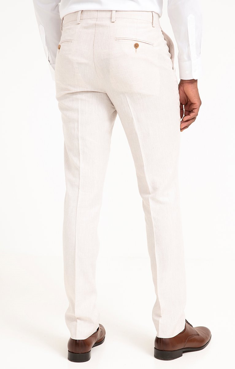  Pantalon De Costume CREMA