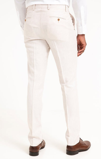  Pantalon De Costume CREMA