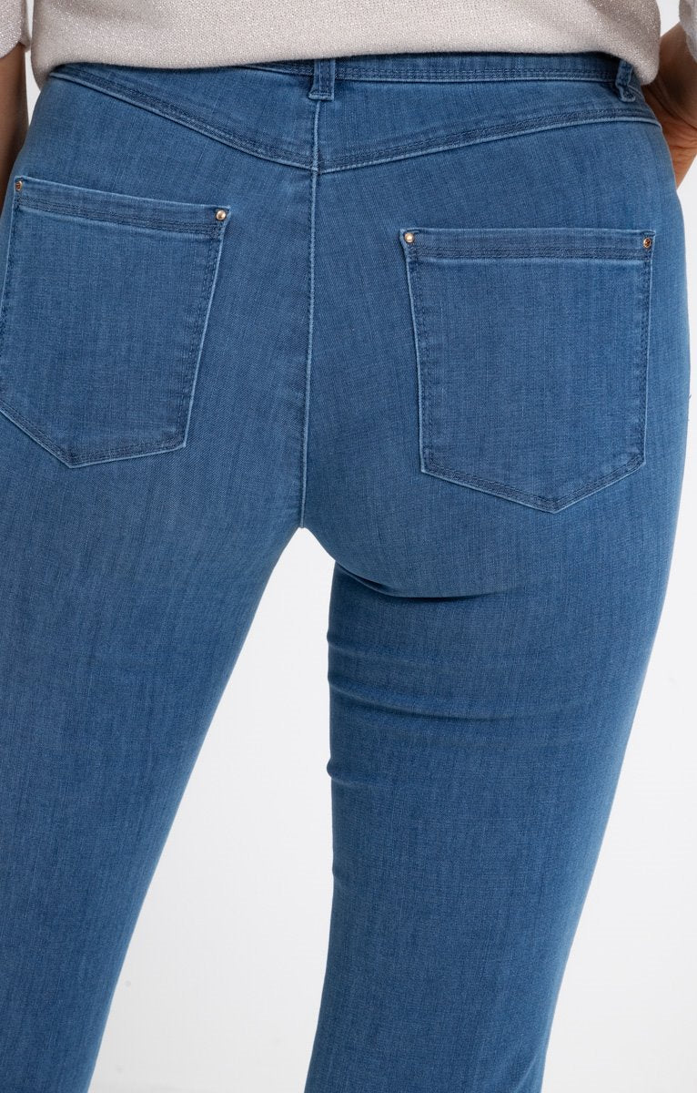  Pantalon Droit Avec Clous Carrés Poches