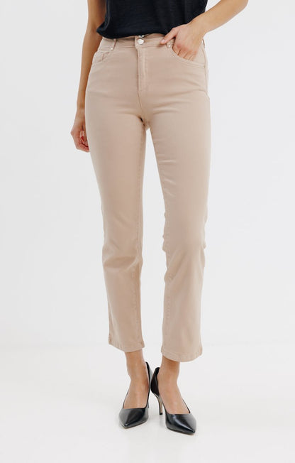  Pantalon Droit Avec Double Boutonnage