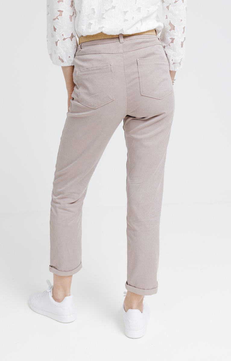  Pantalon En Tencel Avec Ceinture