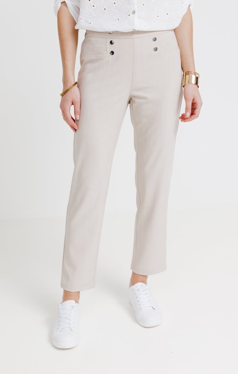  Pantalon Fluide Avec Ceinture