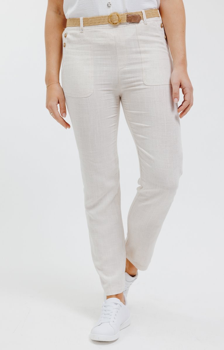  Pantalon Fluide En Lin