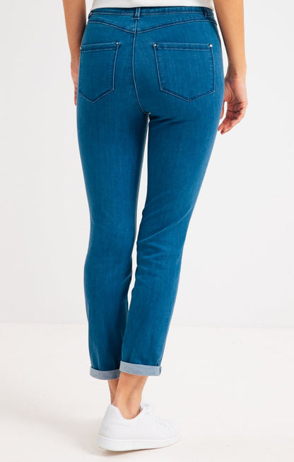 Pantalon Jean Slim Avec Boutons