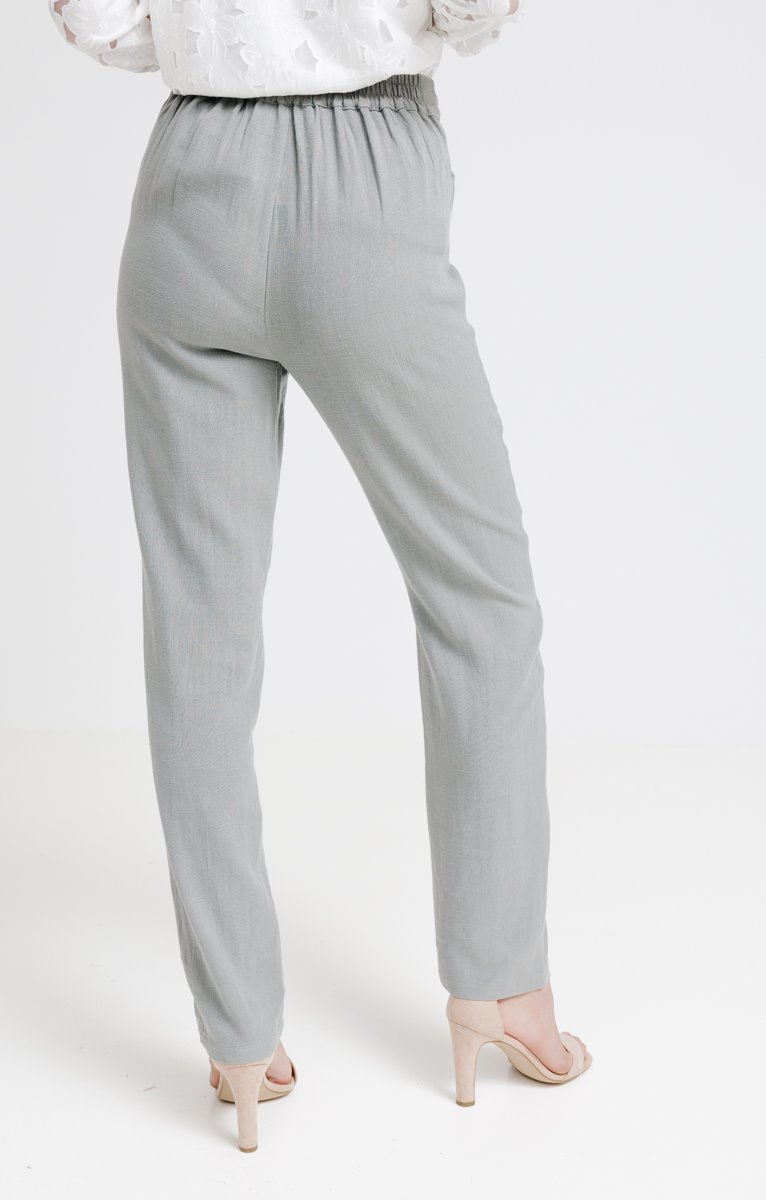  Pantalon Lin Coloré