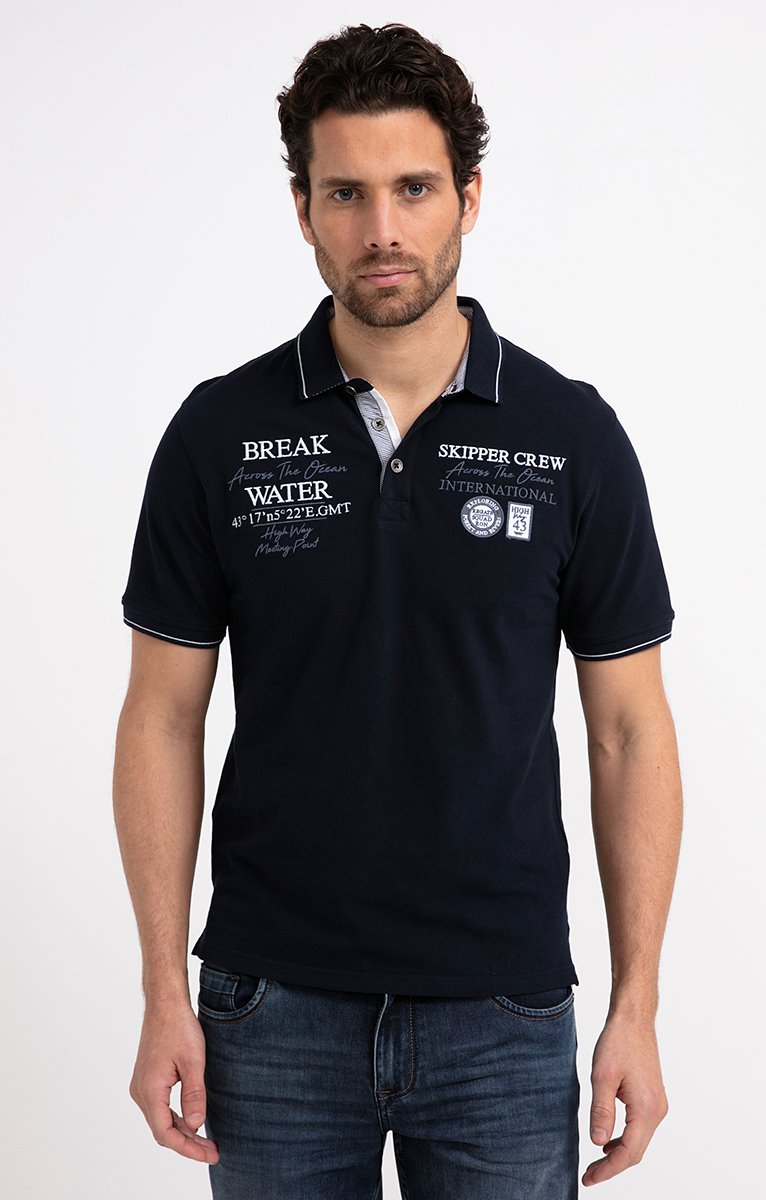  Polo Manches Courtes Brodé