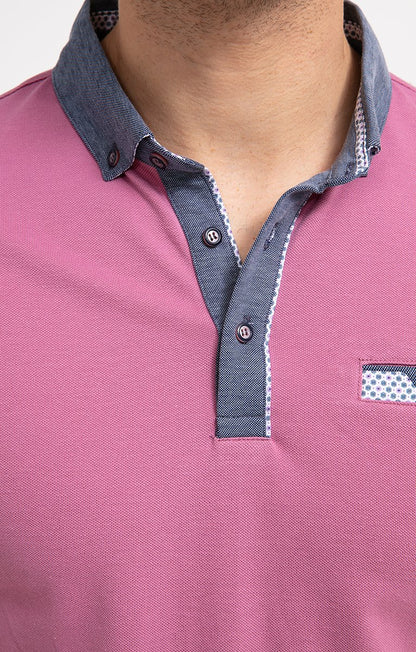  Polo Manches Courtes Fleur