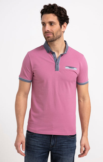  Polo Manches Courtes Fleur