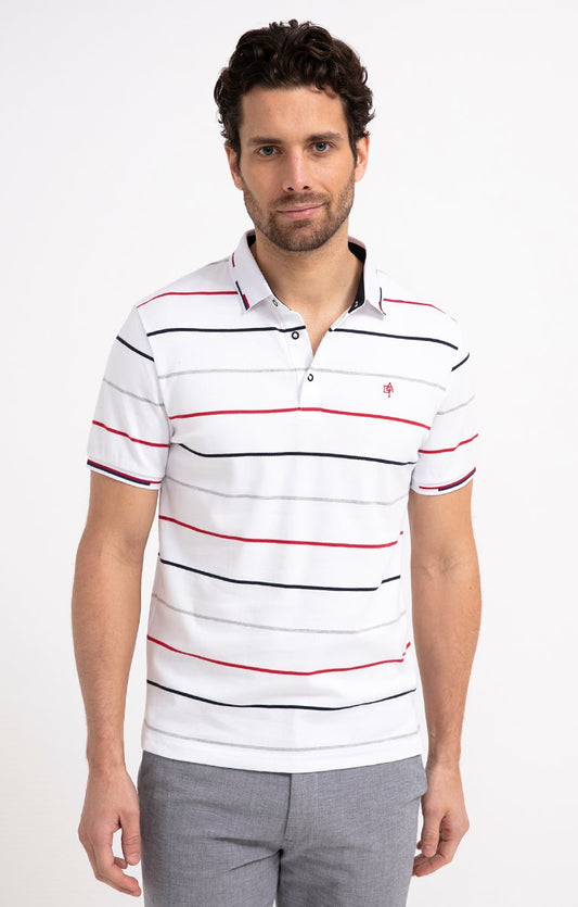  Polo Manches Courtes Nation