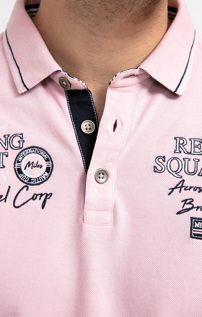  Polo Manches Courtes Pink