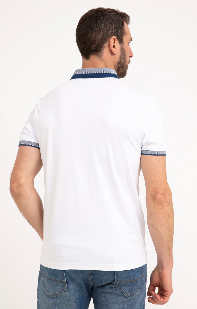  Polo Manches Courtes Rib