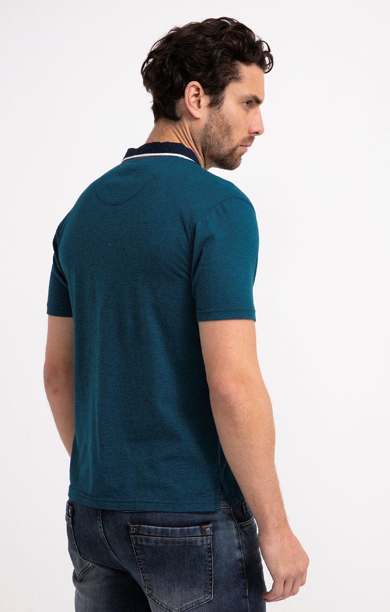  Polo Manches Courtes White Plack