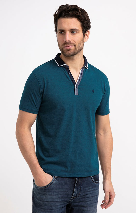  Polo Manches Courtes White Plack