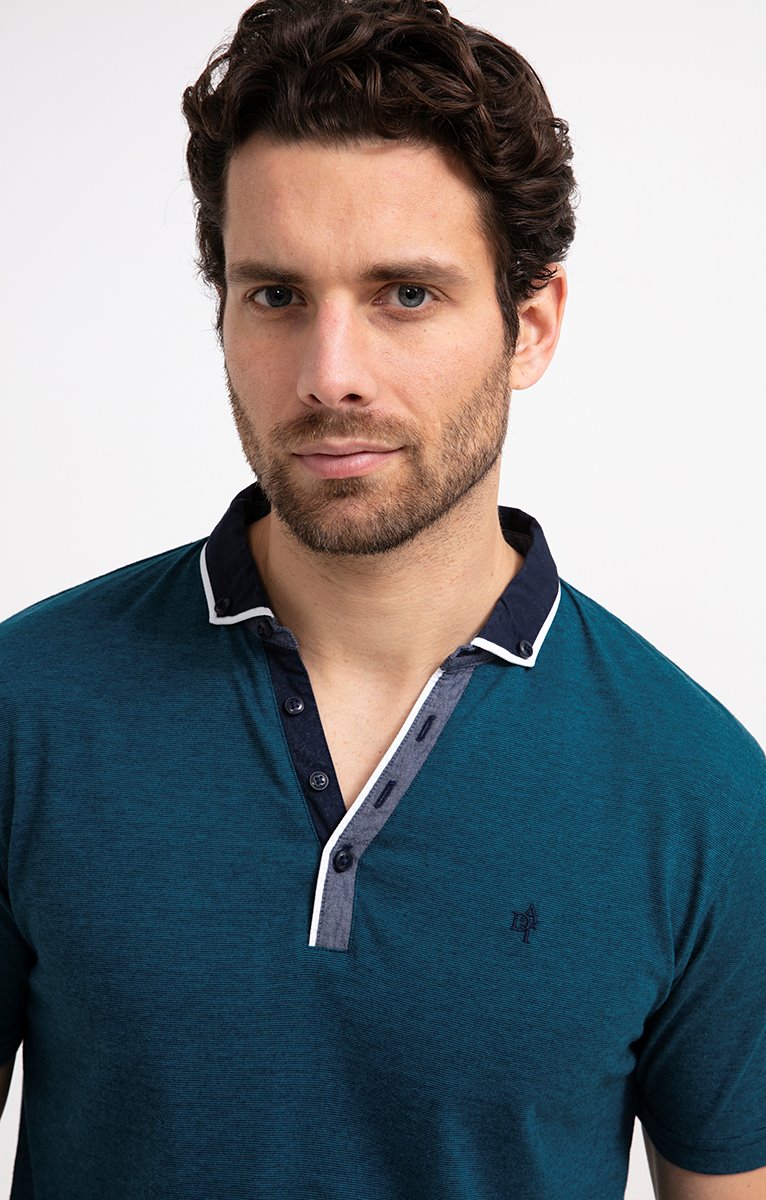  Polo Manches Courtes White Plack