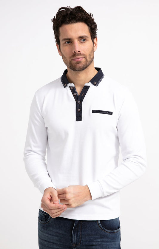 Polo Manches Longues Romantic