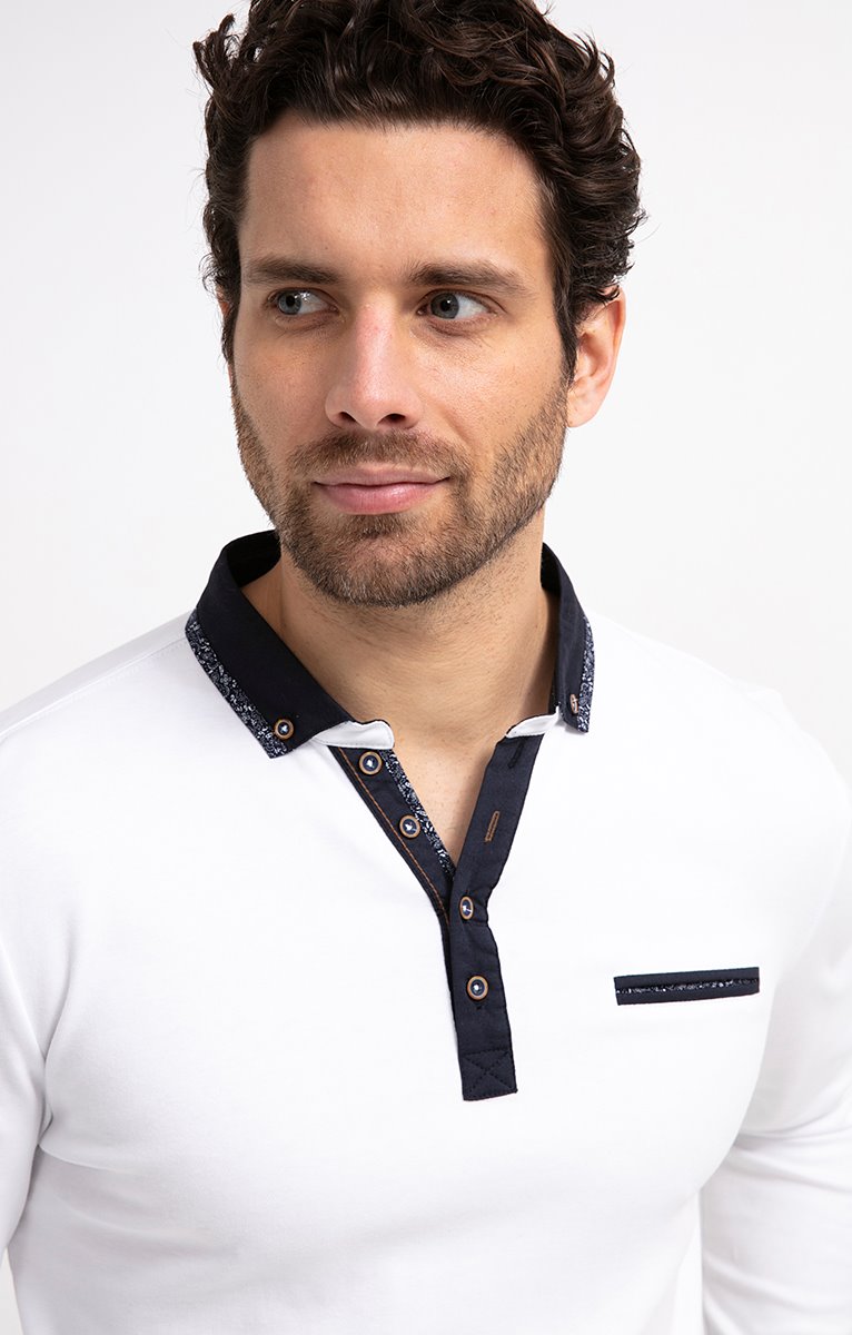  Polo Manches Longues Romantic