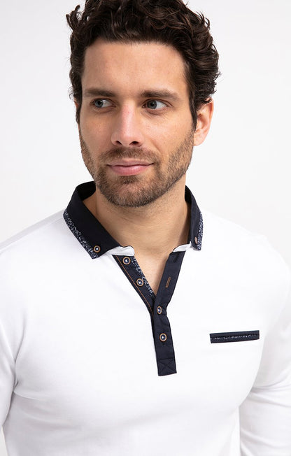  Polo Manches Longues Romantic