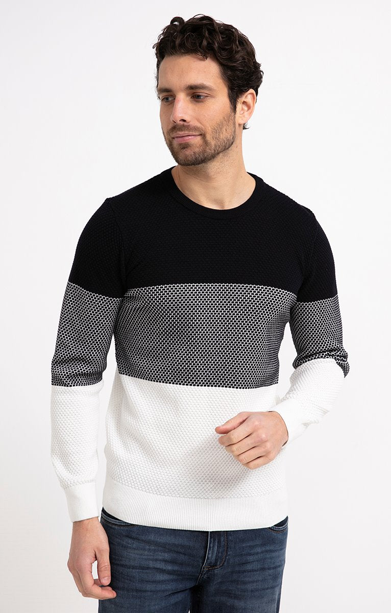  Pull Rayé Abeille