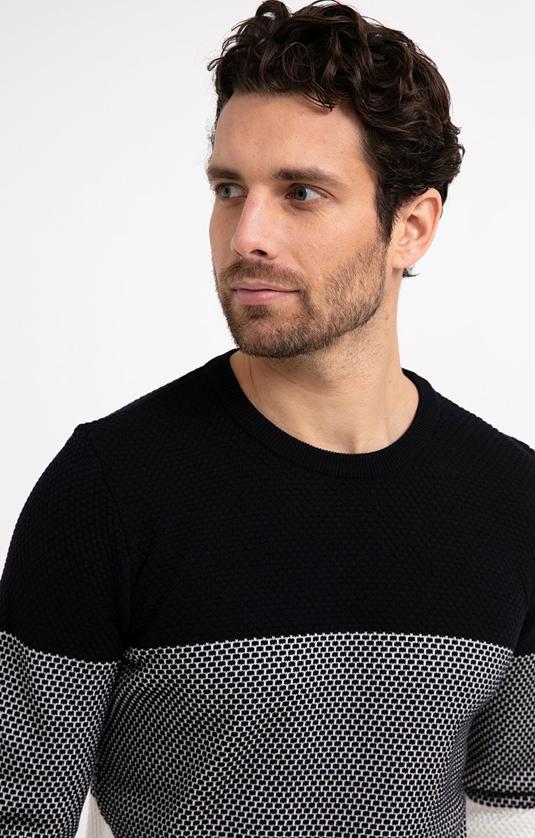  Pull Rayé Abeille