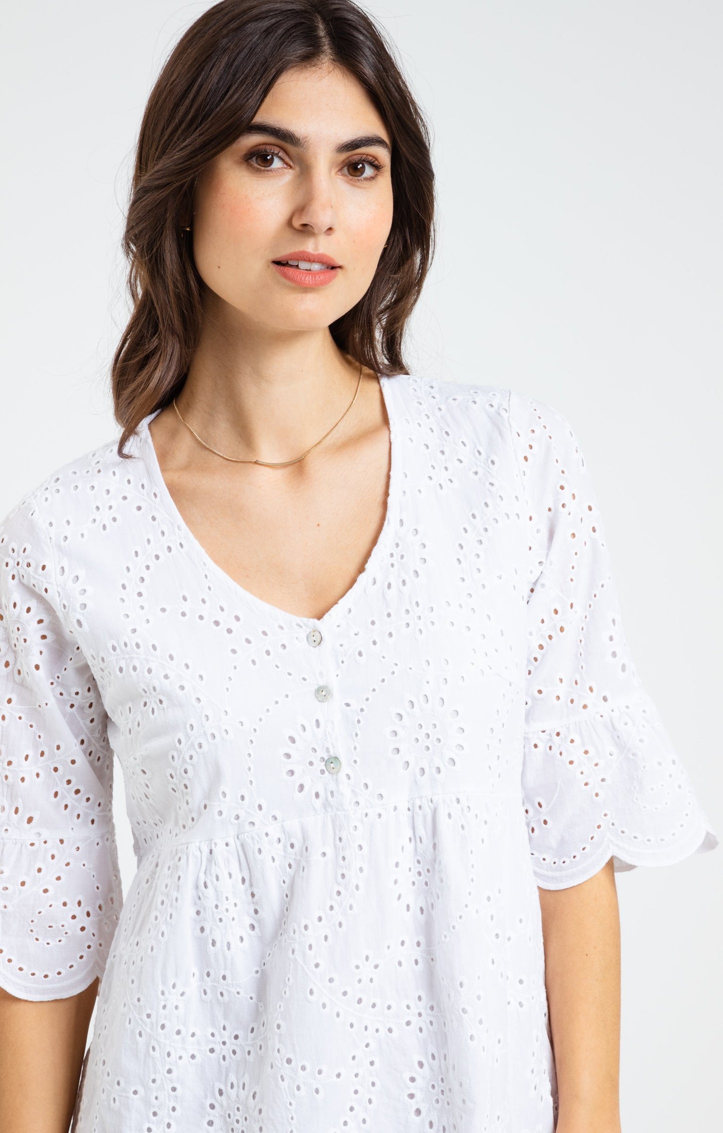  Robe Avec Broderie Anglaise