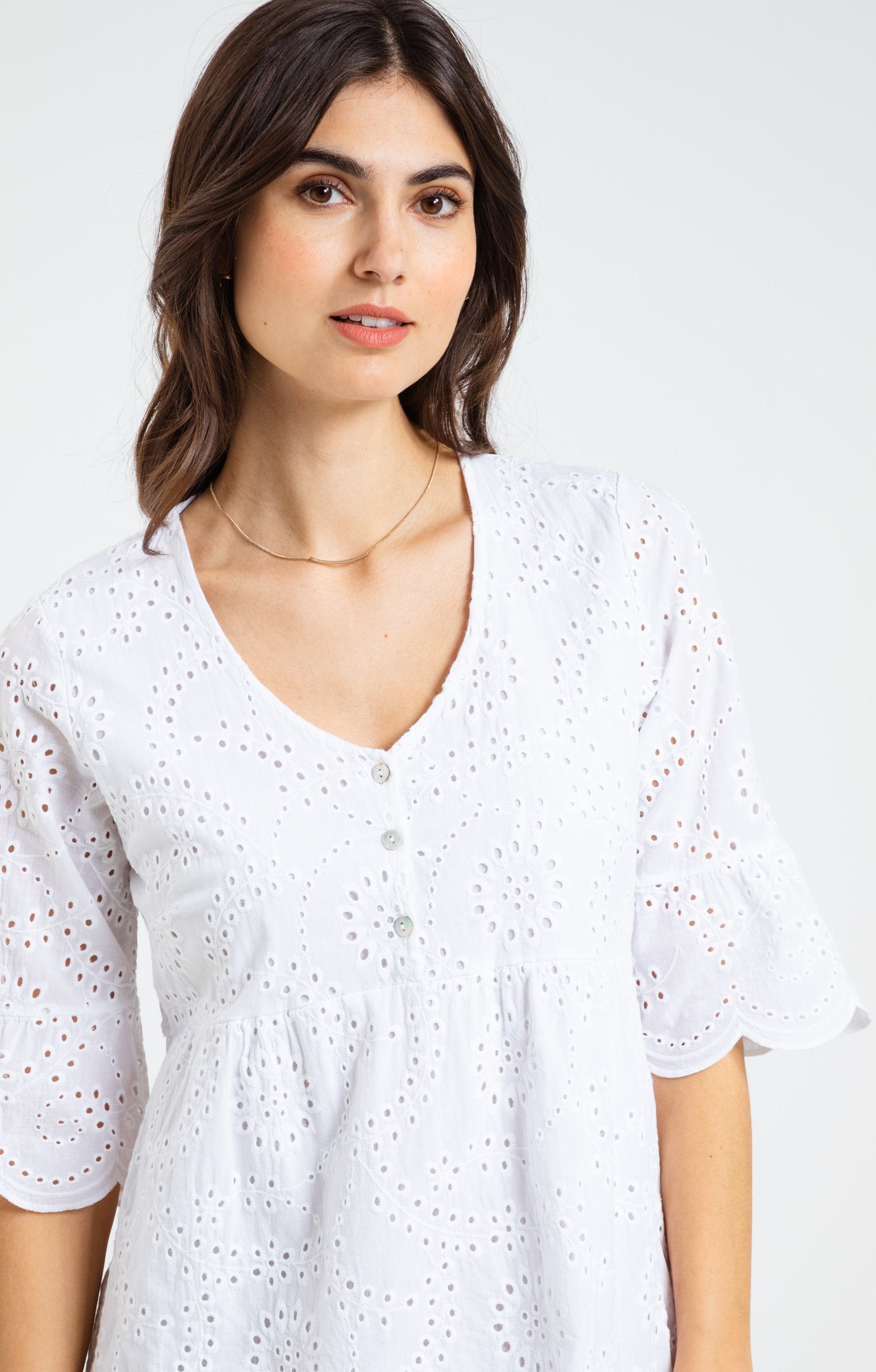  Robe Avec Broderie Anglaise