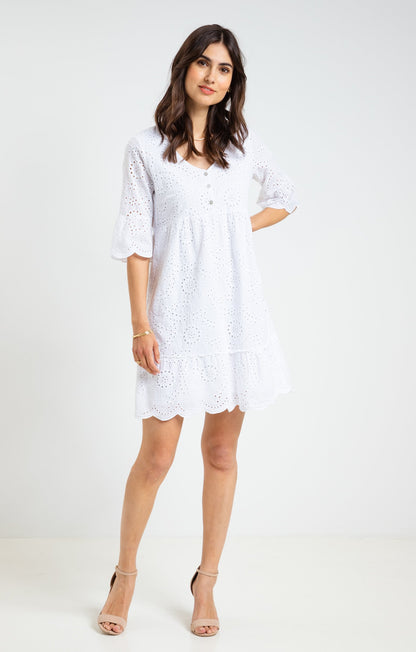  Robe Avec Broderie Anglaise