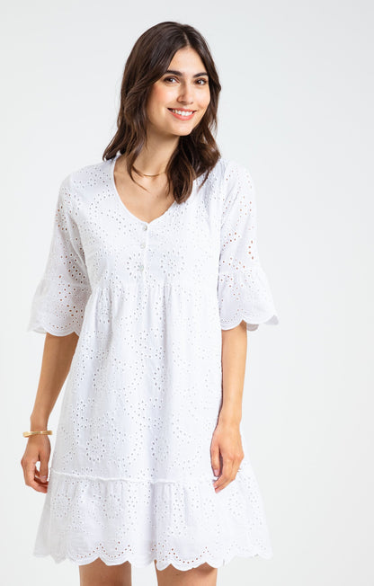  Robe Avec Broderie Anglaise