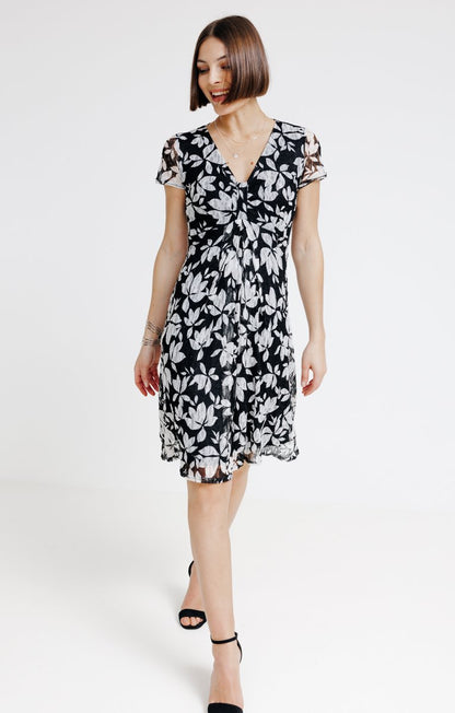  Robe En Dentelle Imprimée