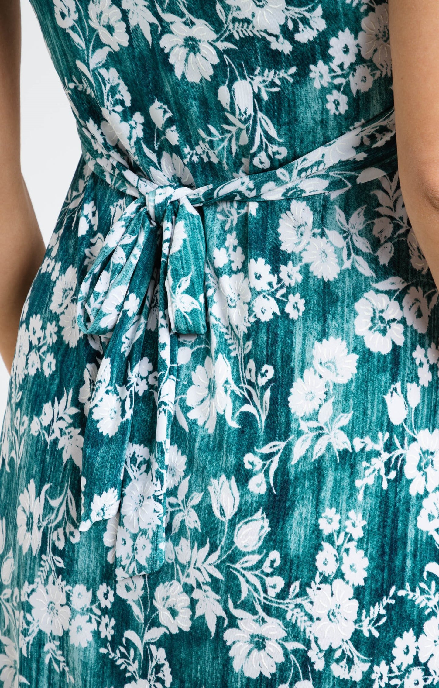  Robe En Maille Imprimée