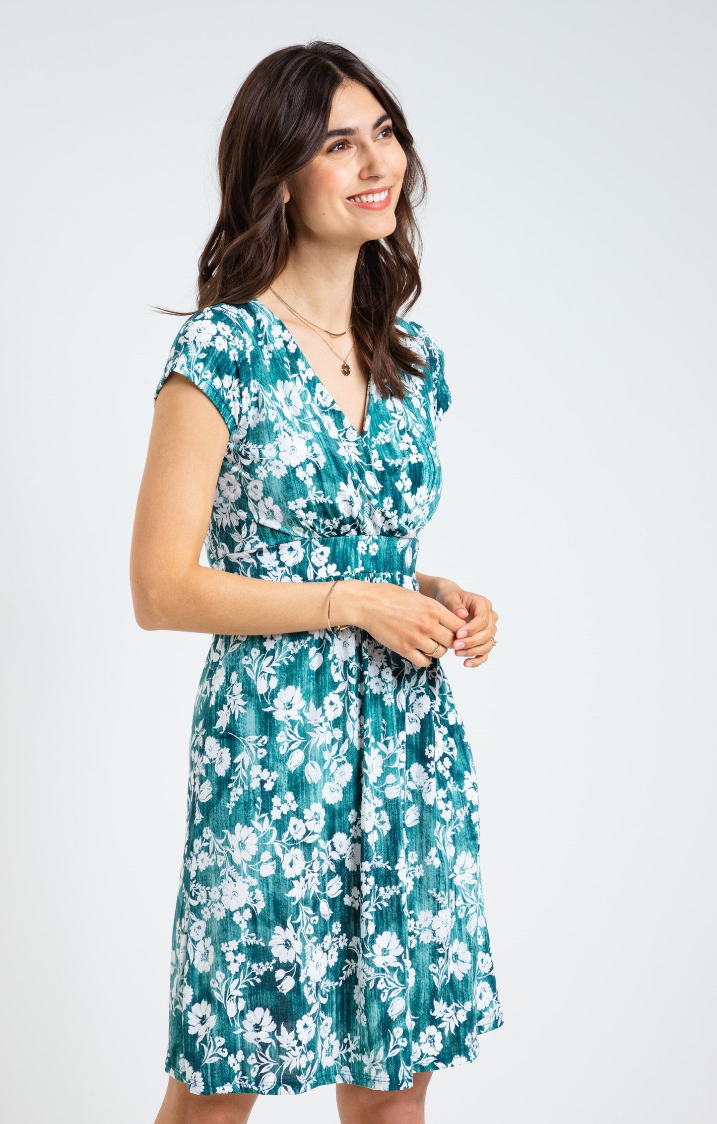  Robe En Maille Imprimée