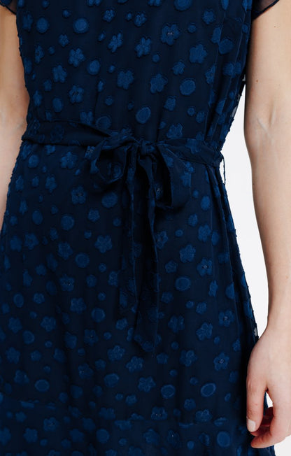  Robe En Voile Jacquard