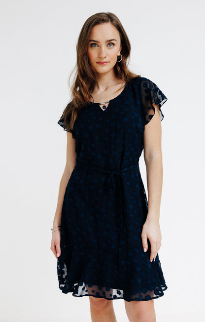  Robe En Voile Jacquard