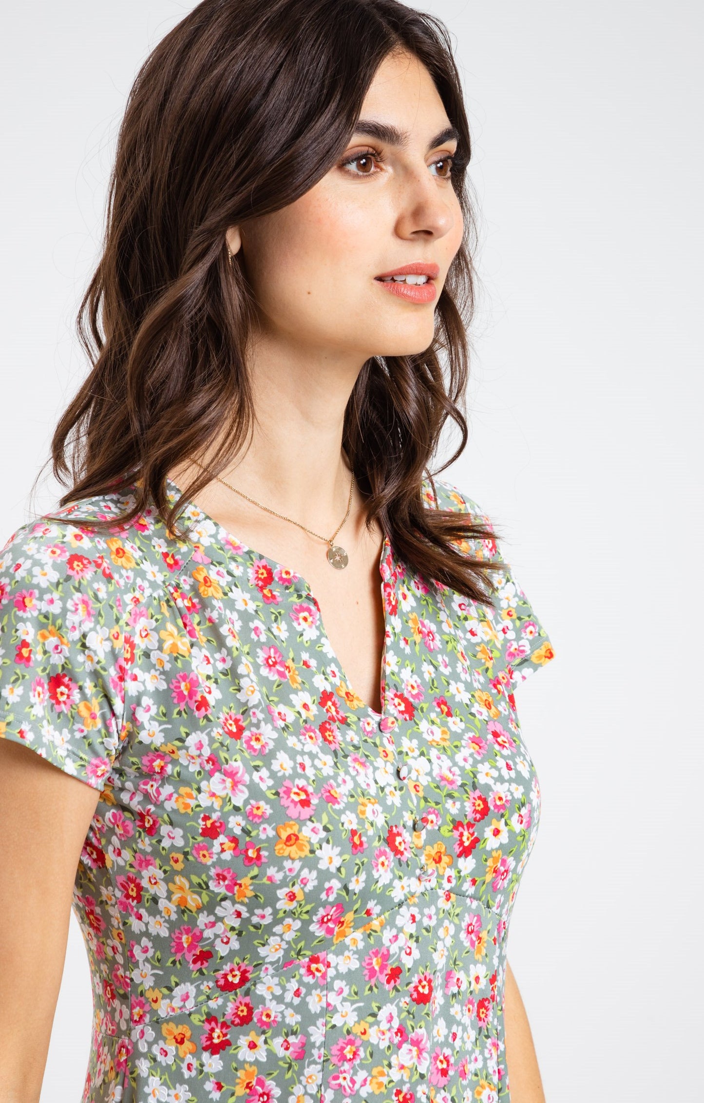  Robe Imprimée En Maille