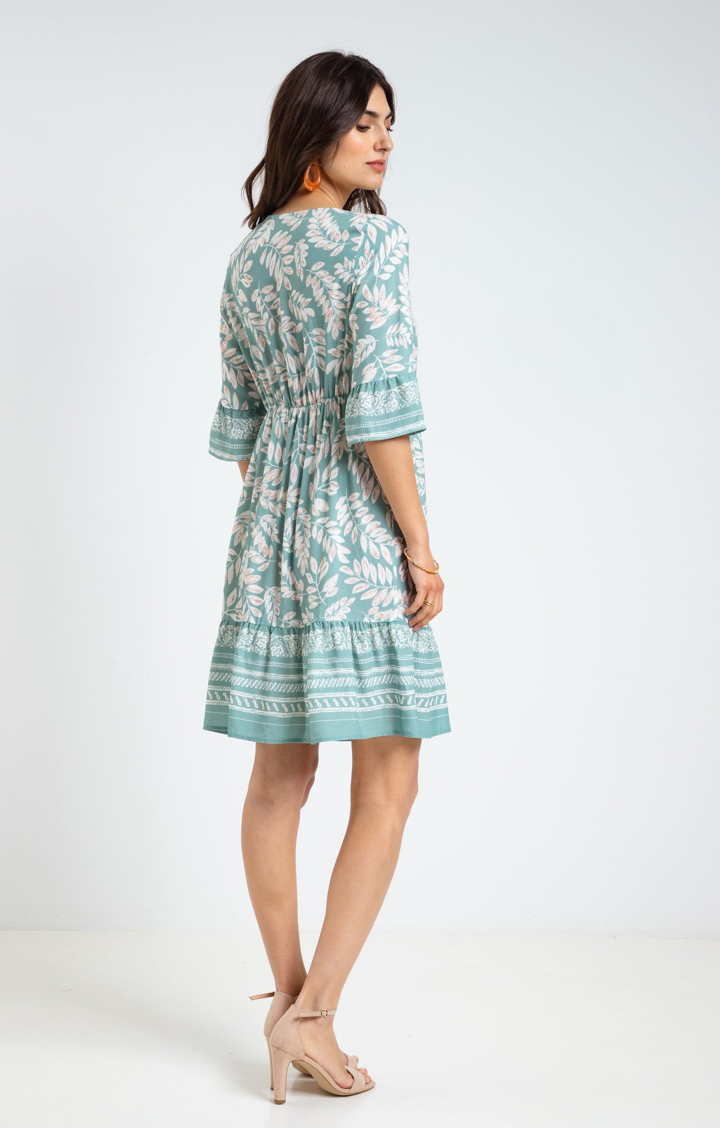  Robe Imprimée En Viscose
