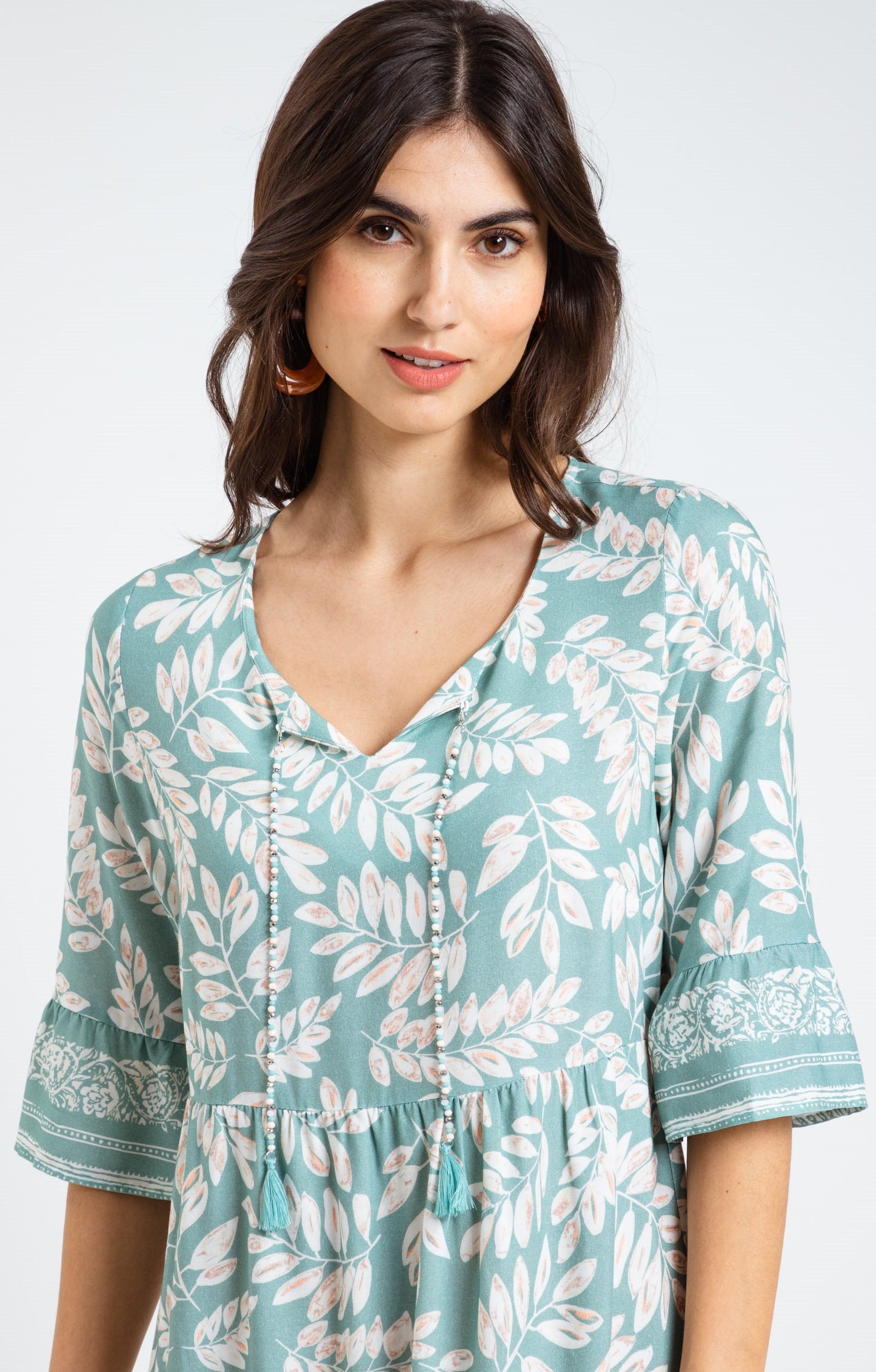  Robe Imprimée En Viscose