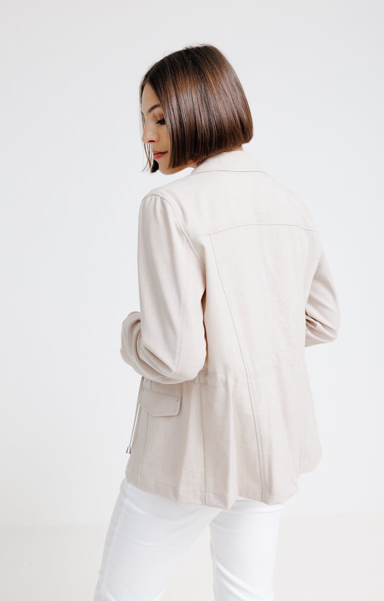  Saharienne Col Tailleur Avec Boutons