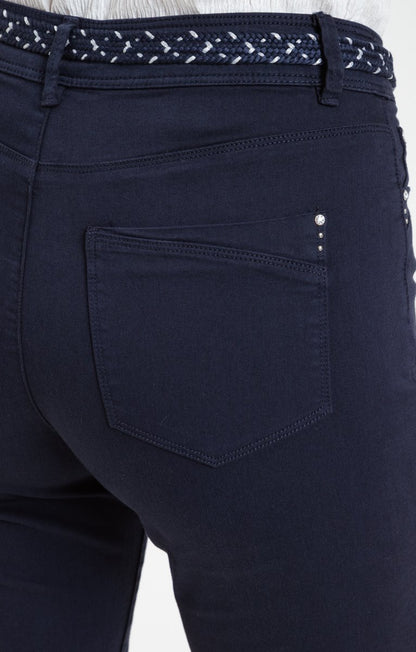  Short En Coton Avec Ceinture