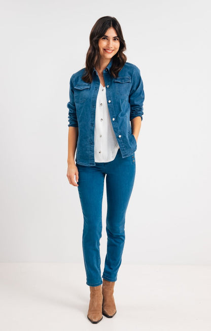  Surchemise En Jean Double Stone