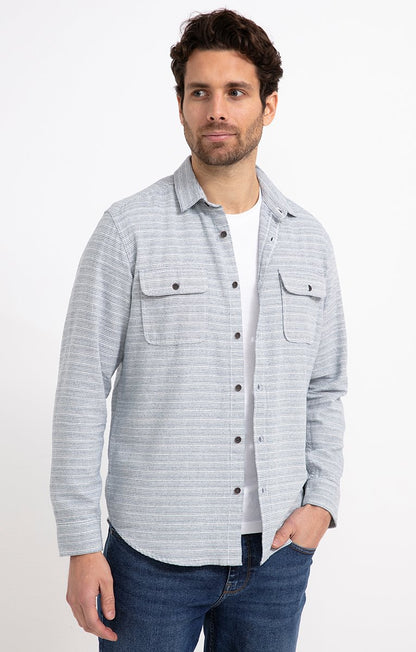  Surchemise Regular Faux-uni